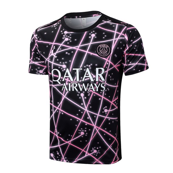 Camiseta Entrenamiento PSG 2025-2026 Negro Rosa 3
